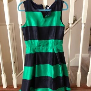 Brand new Kelly green and Navy dress